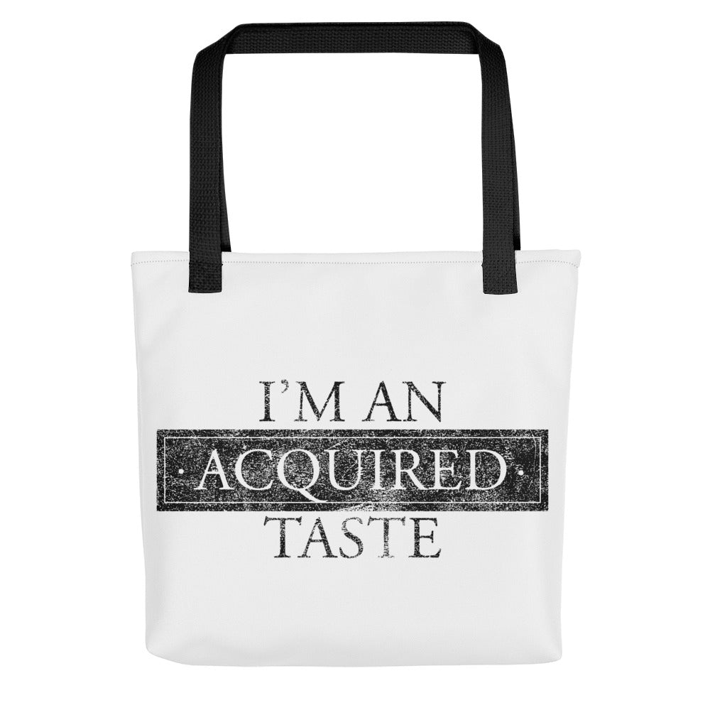 Acquired Taste Tote bag