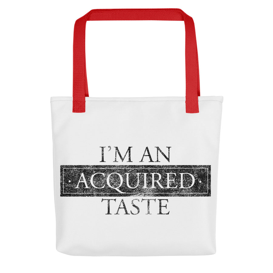Acquired Taste Tote bag