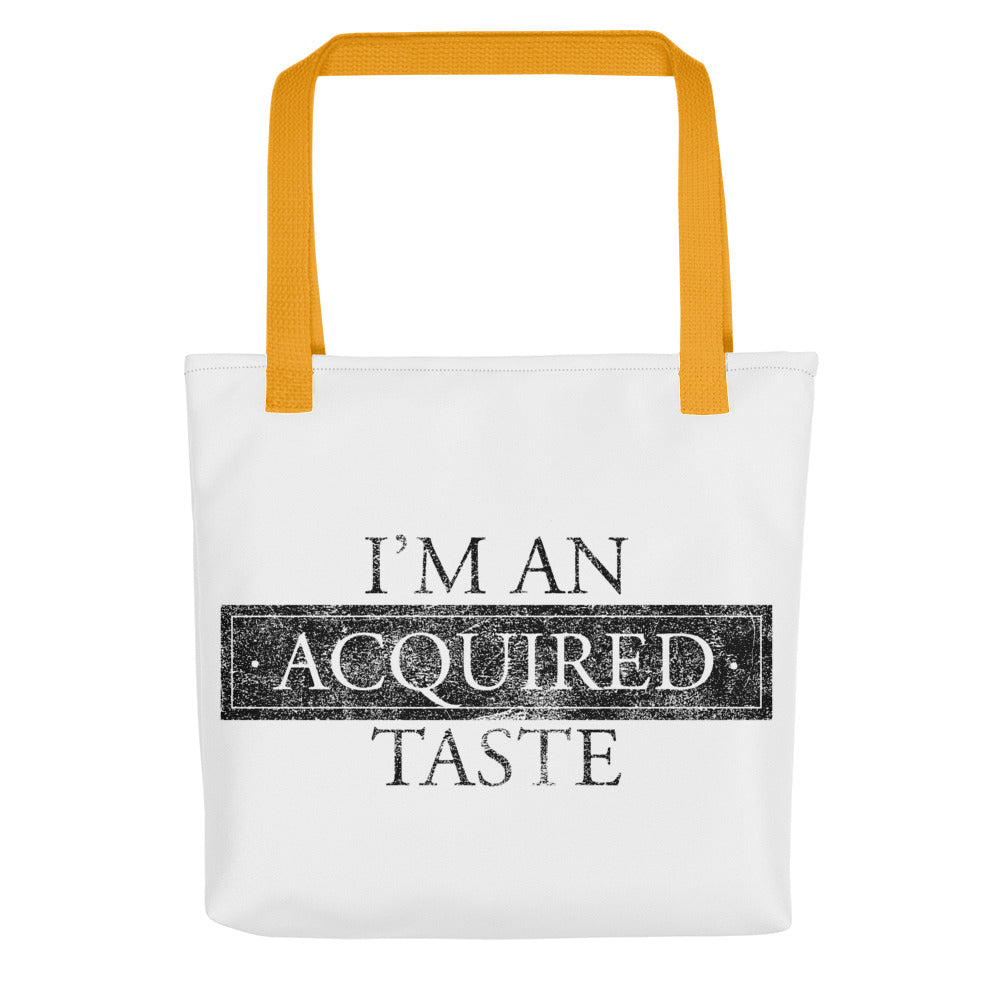 Acquired Taste Tote bag