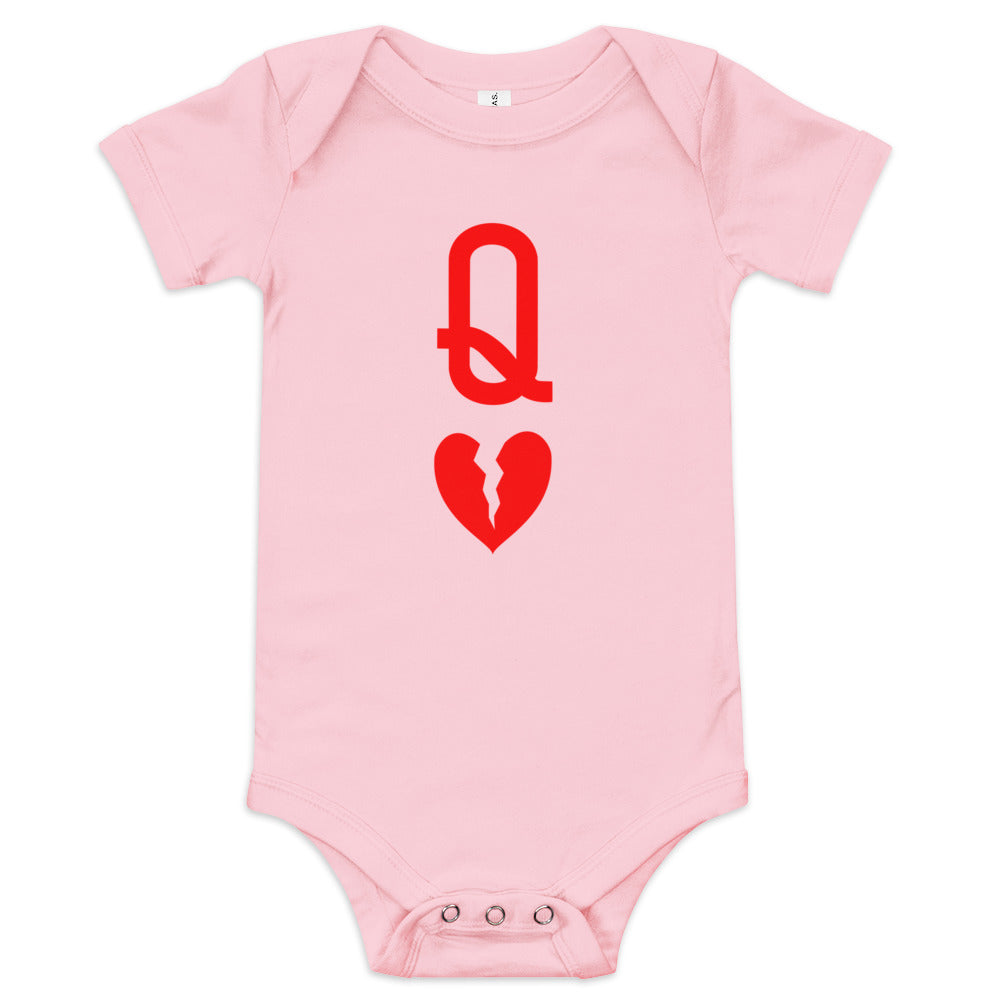 Queen of Broken Hearts Baby short sleeve one piece