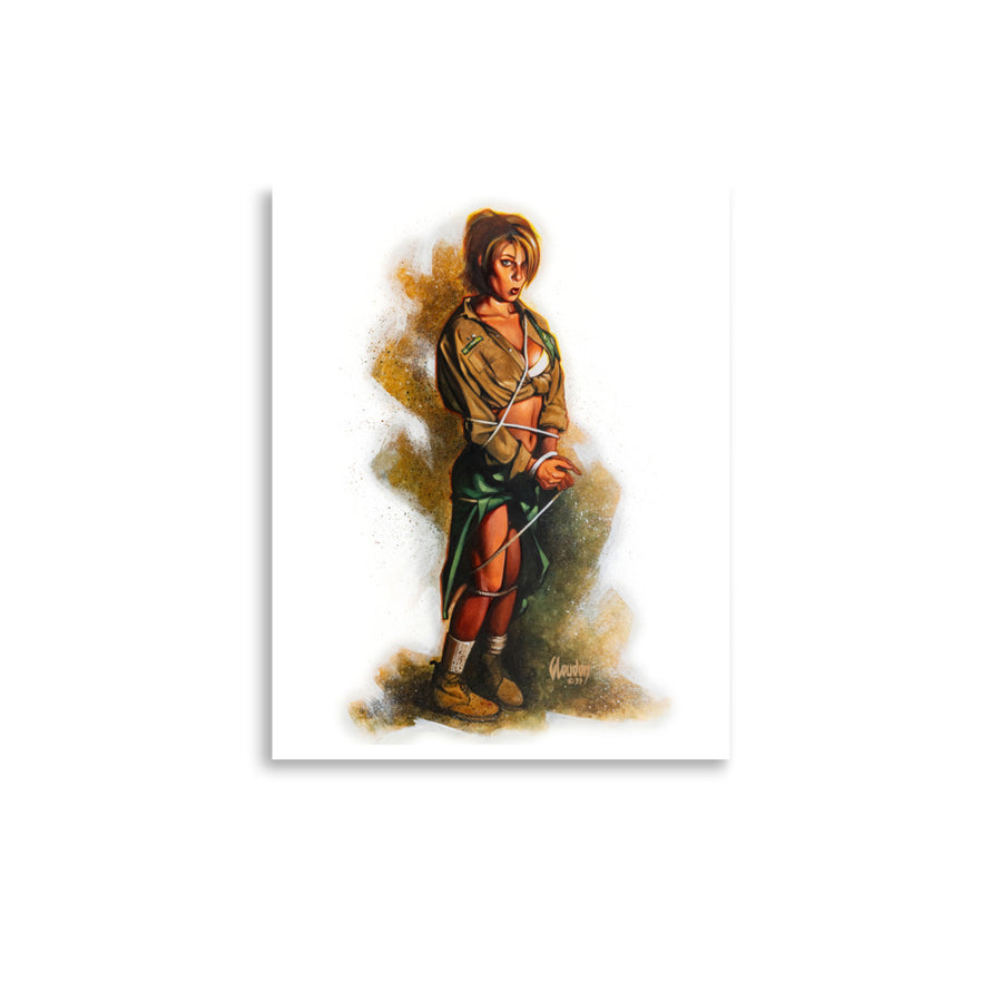 Girl scout 1600 Matte Poster