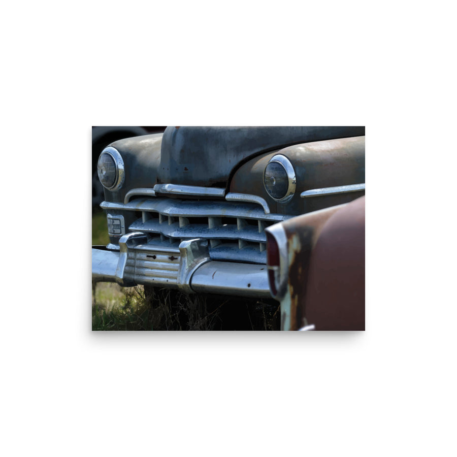 Vintage Car 4876 Matte Poster