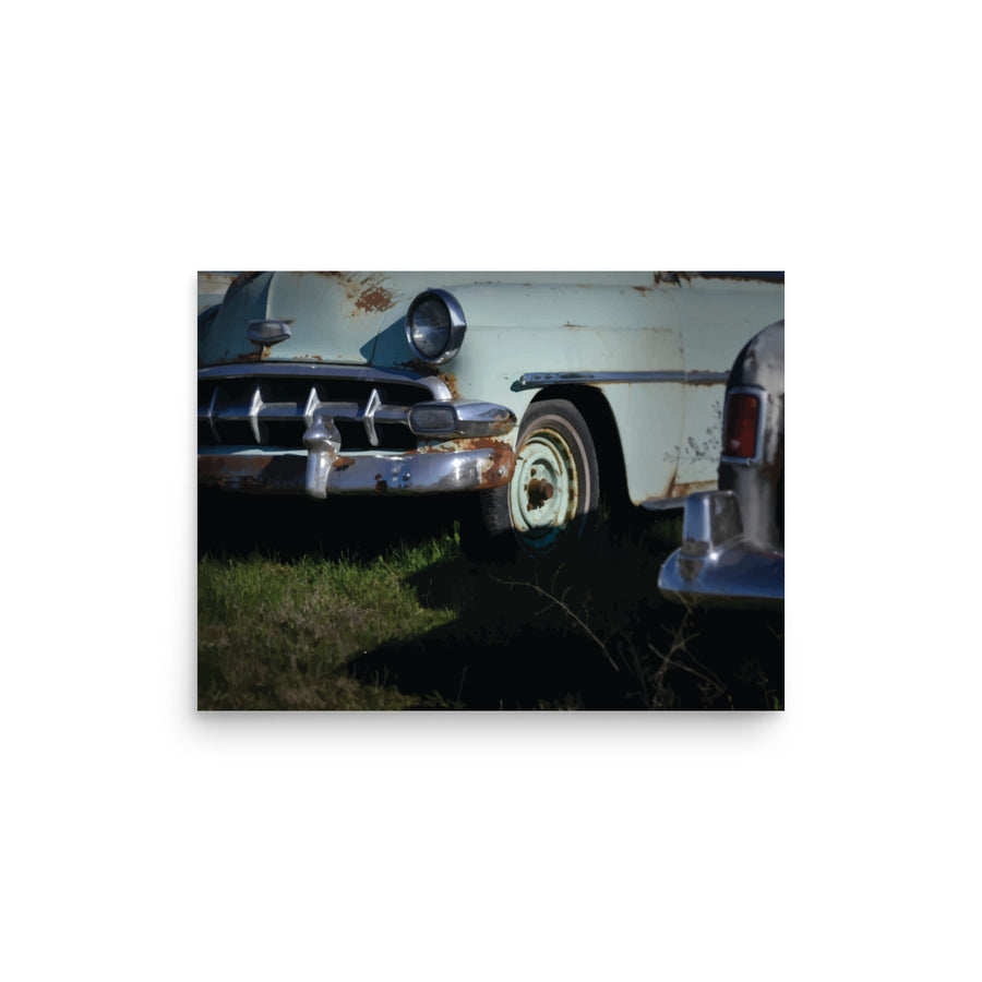 Vintage Car 6164 Matte Poster