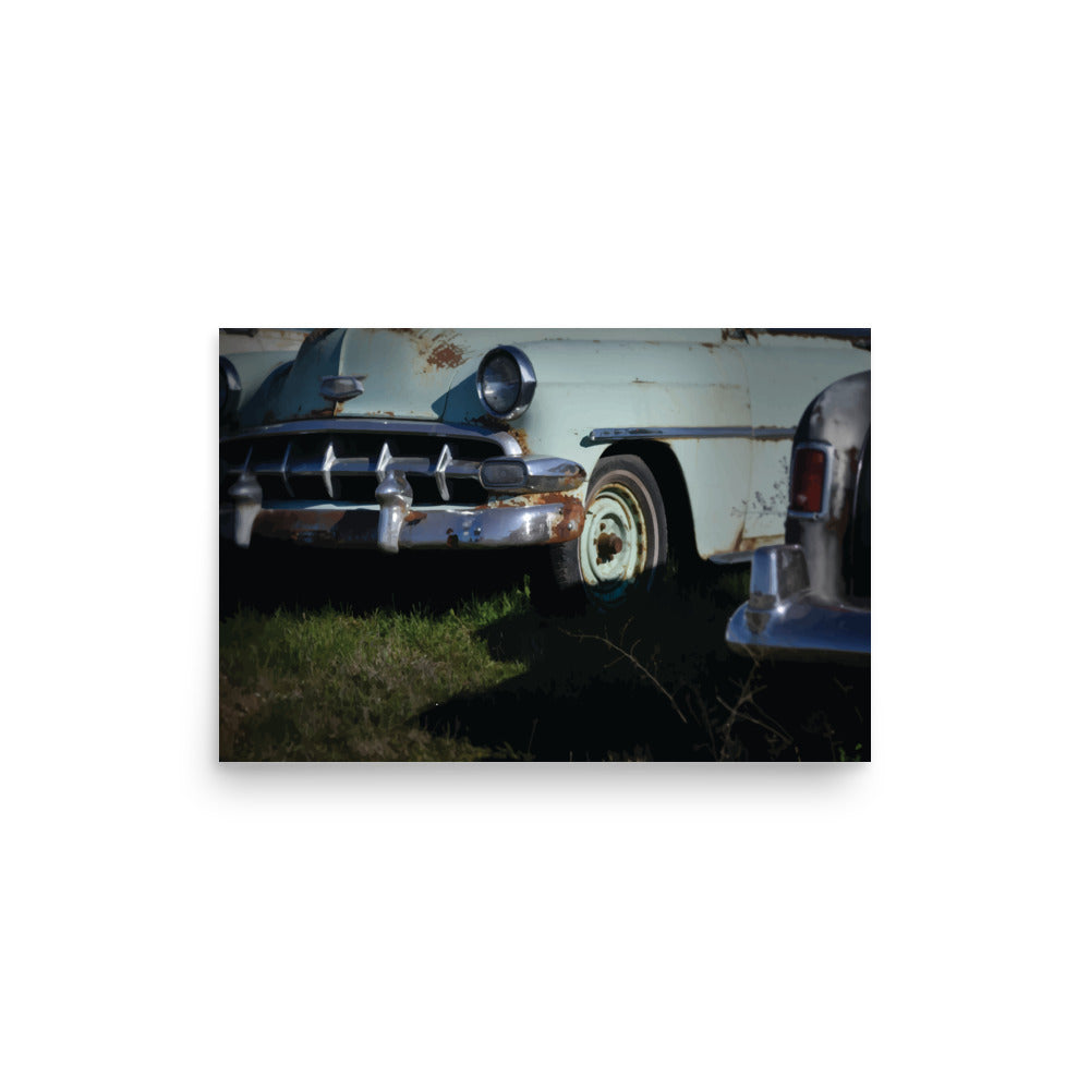 Vintage Car 6164 Matte Poster