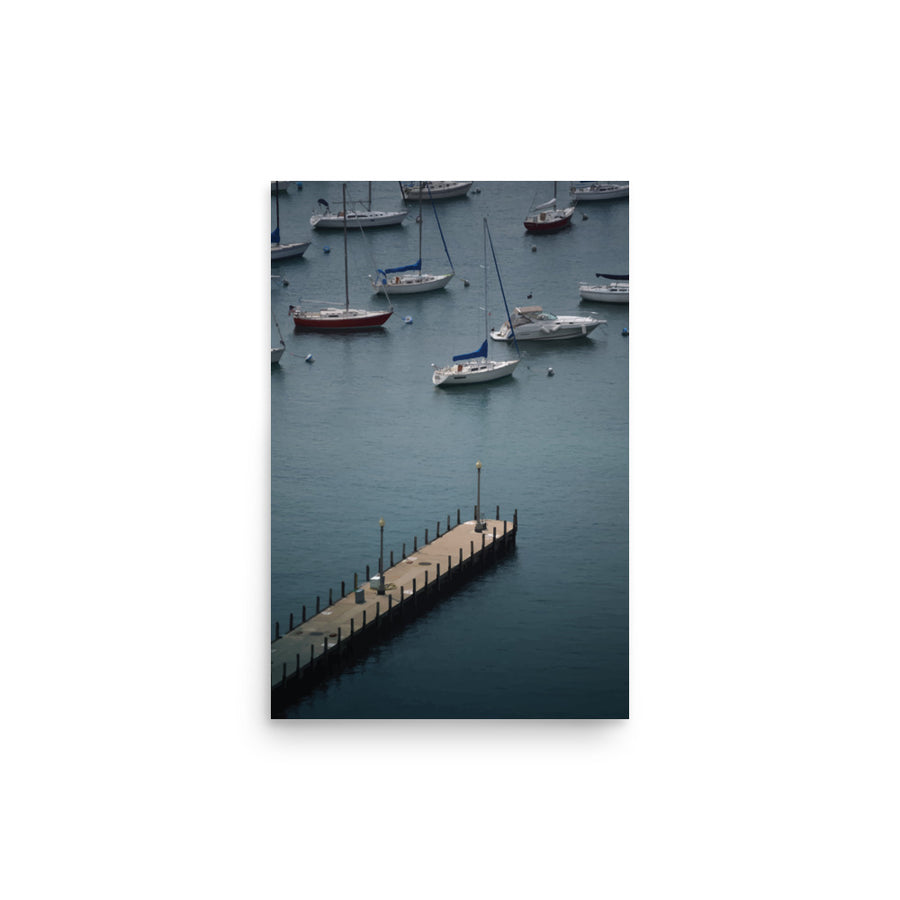 Chicago Lakefront 8750 Matte Poster