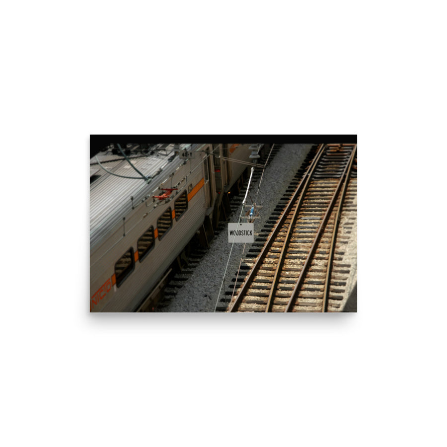 Chicago Trains 9105 Matte Poster