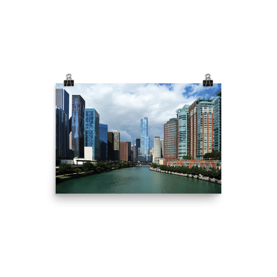 Chicago Scenic Matte Poster 0341