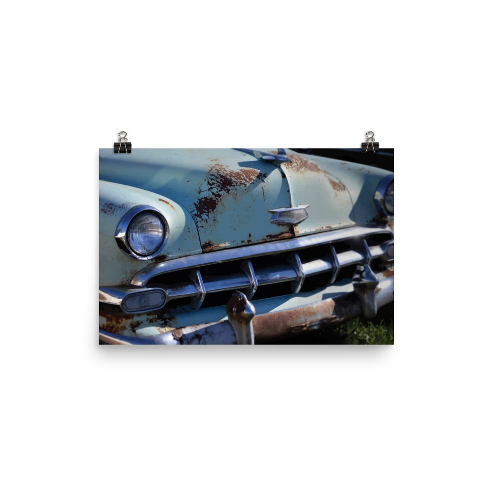 Vintage Car Matte Poster 6185