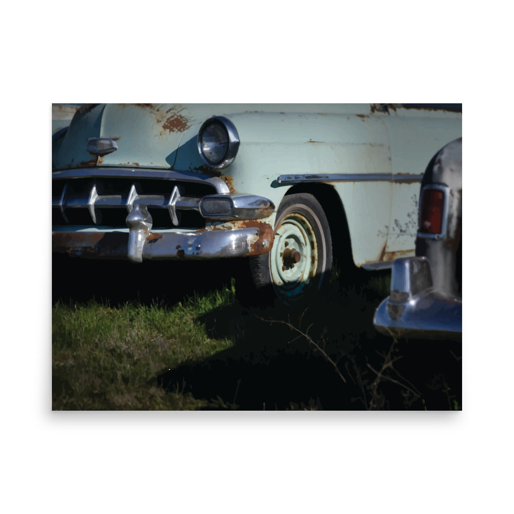 Vintage Car 6164 Matte Poster