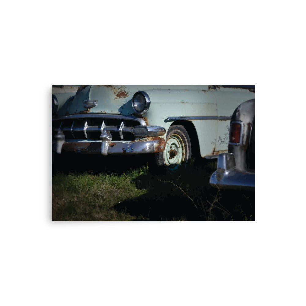 Vintage Car 6164 Matte Poster