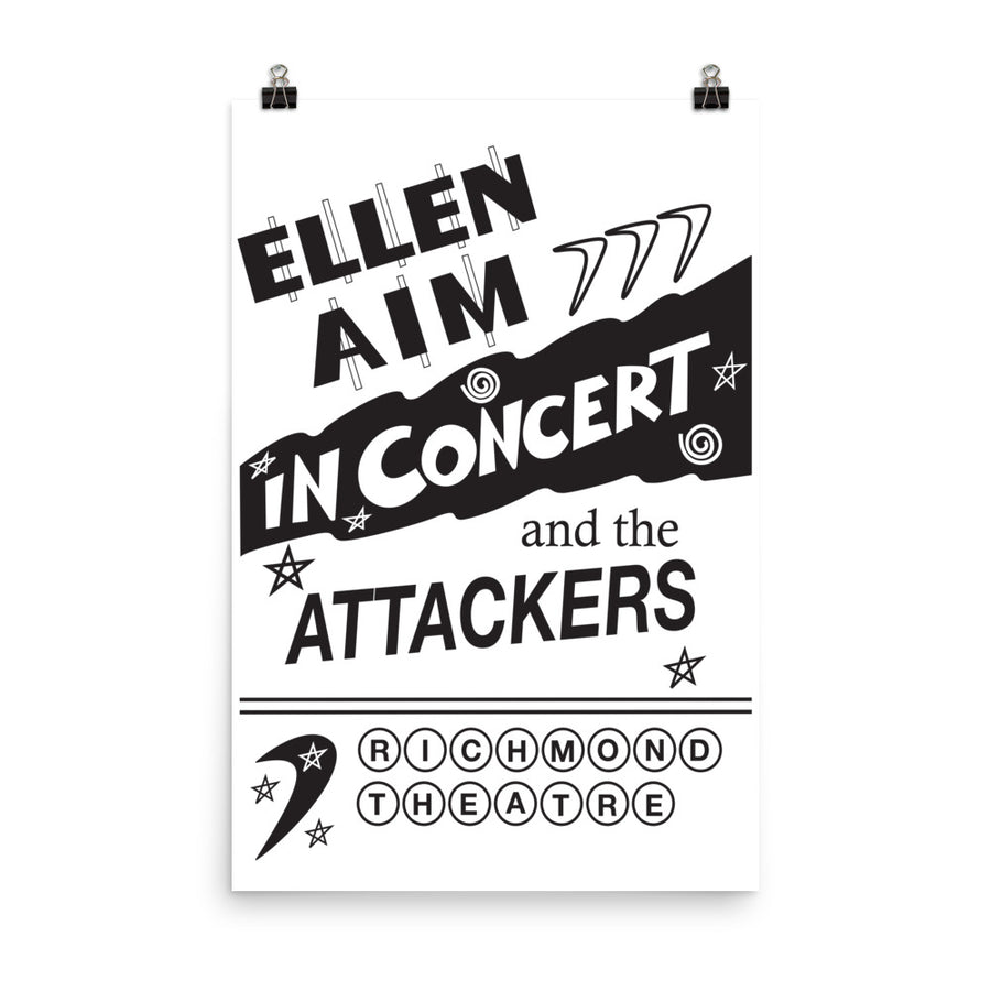 Ellen Aim Concert Poster Matte Tall