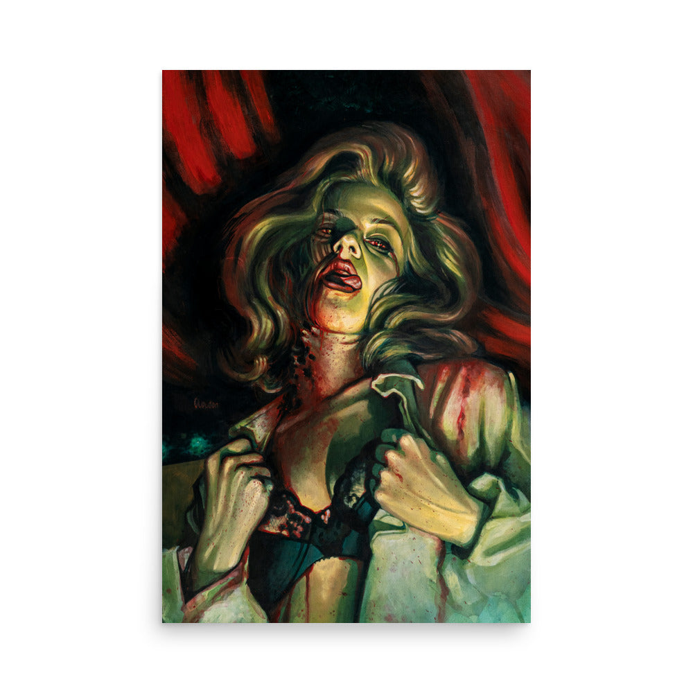 Sexy Zombie 5450 Matte Poster