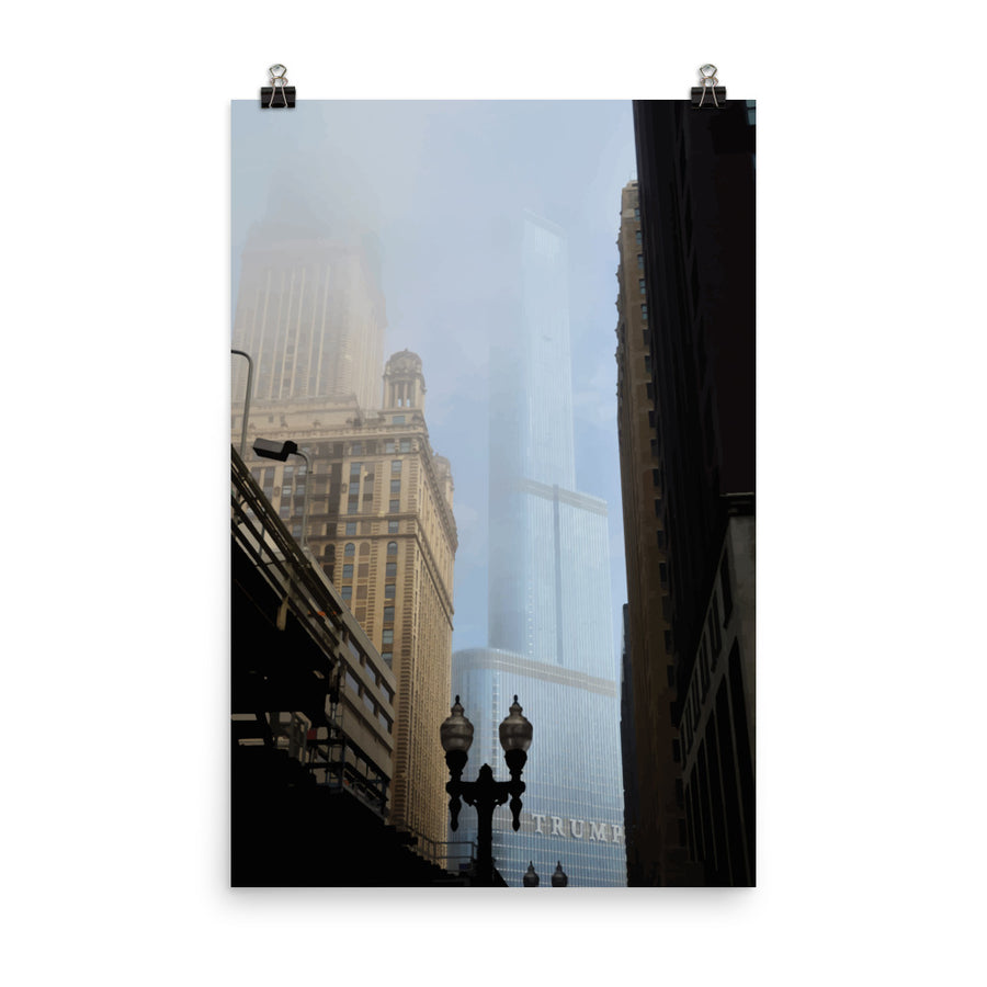 Chicago Scenic Matte Poster 6630