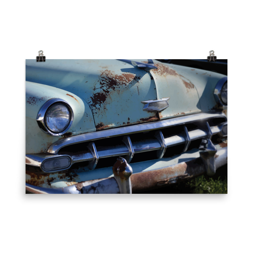 Vintage Car Matte Poster 6185