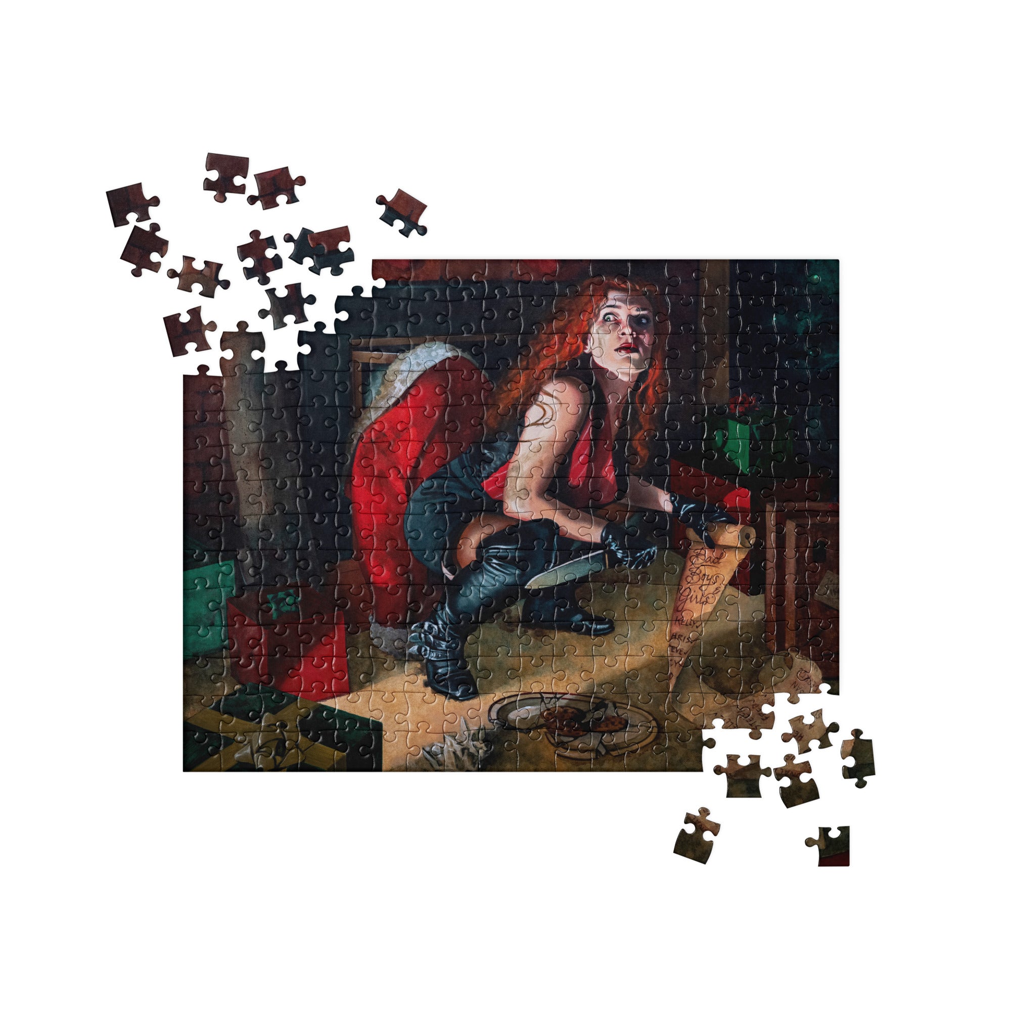 Bad Santa 1645 Jigsaw Puzzle