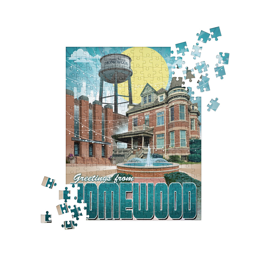 Greetings from Homewood Jigsaw puzzle