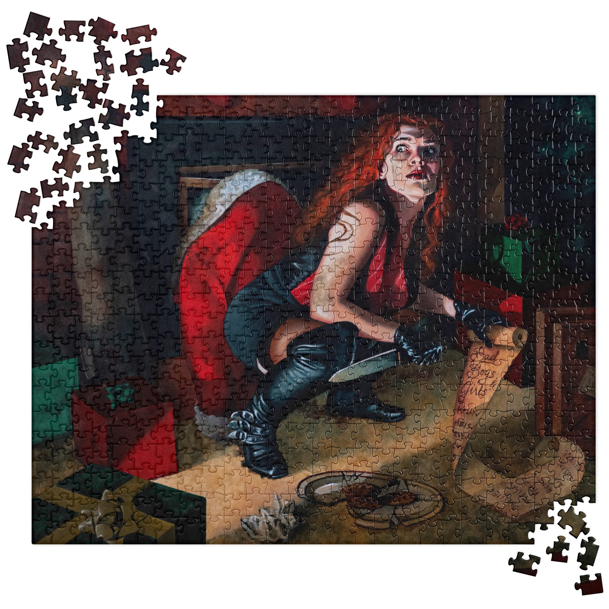 Bad Santa 1645 Jigsaw Puzzle