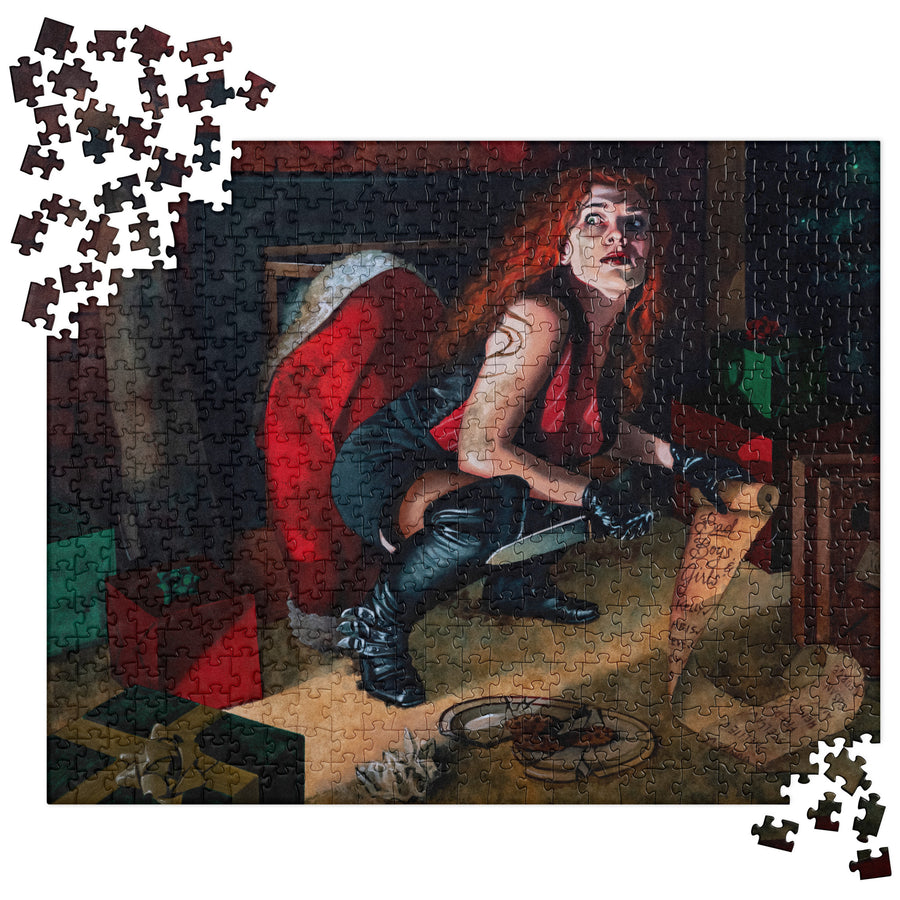 Bad Santa 1645 Jigsaw Puzzle