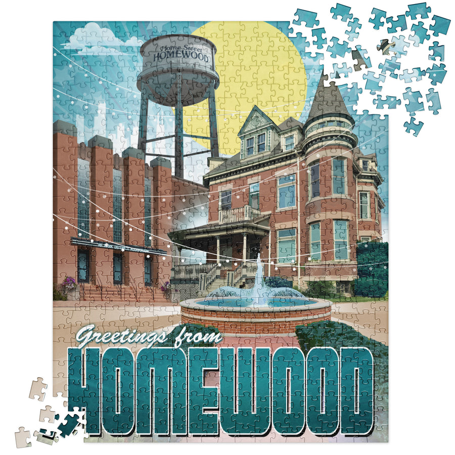 Greetings from Homewood Jigsaw puzzle