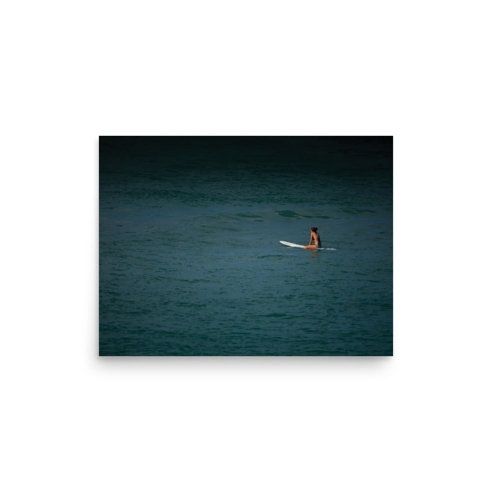 Nature Scenic Surfer 6425 Luster Poster