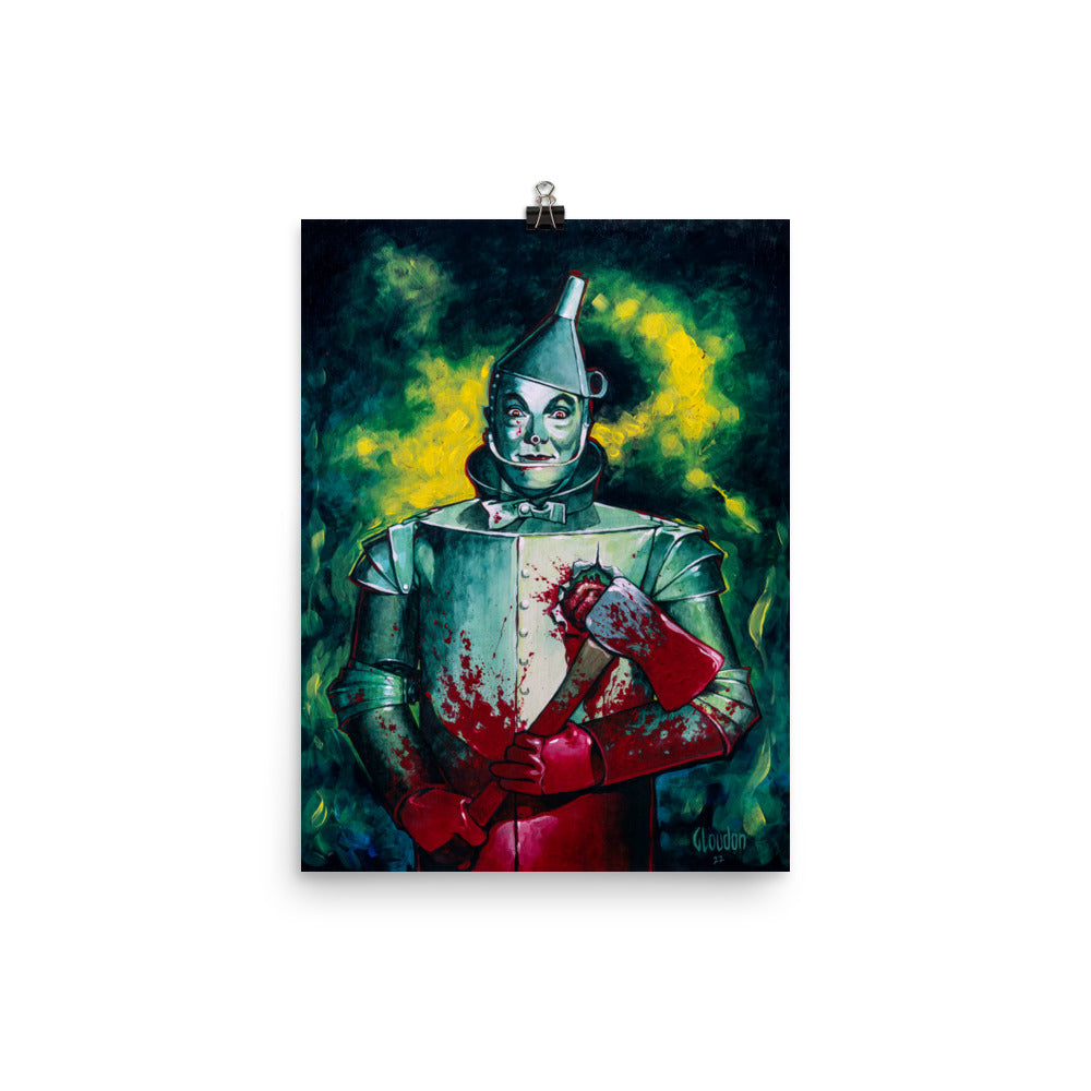 Tin Man Got a Heart 7171 Luster Poster