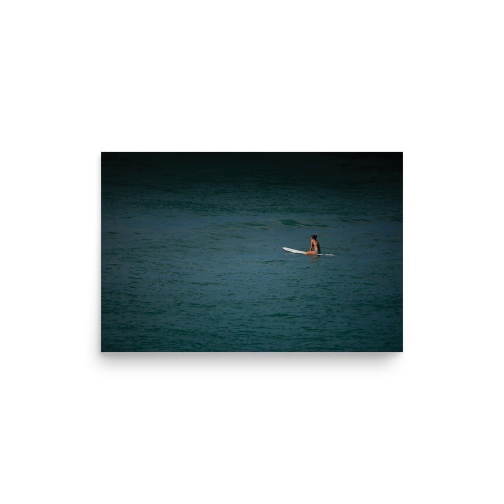 Nature Scenic Surfer 6425 Luster Poster