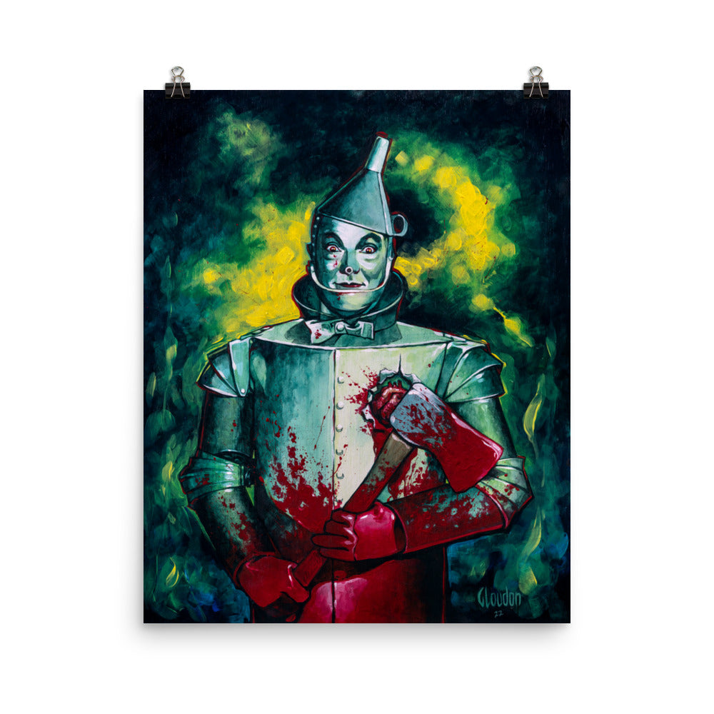 Tin Man Got a Heart 7171 Luster Poster