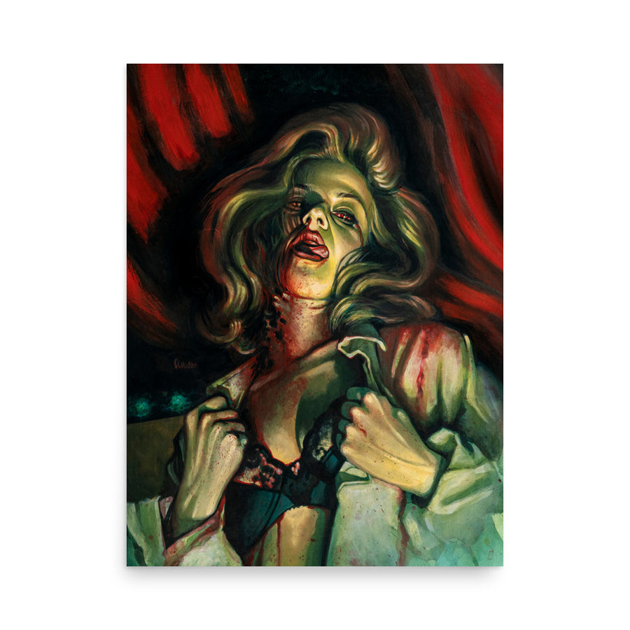 Sexy Zombie 5450 Luster Poster