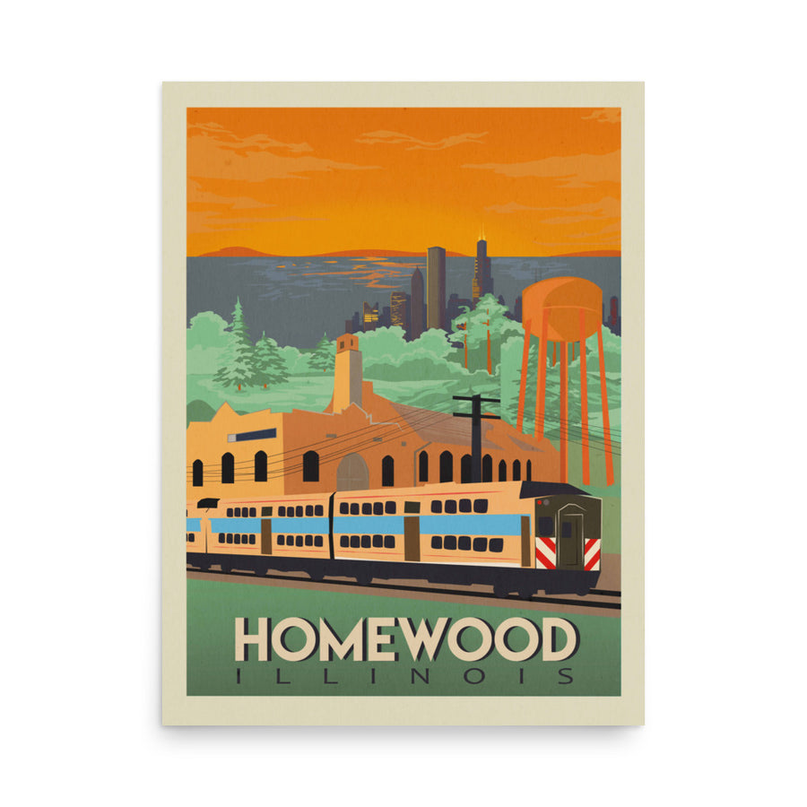Kristy Homewood Travel Luster Poster