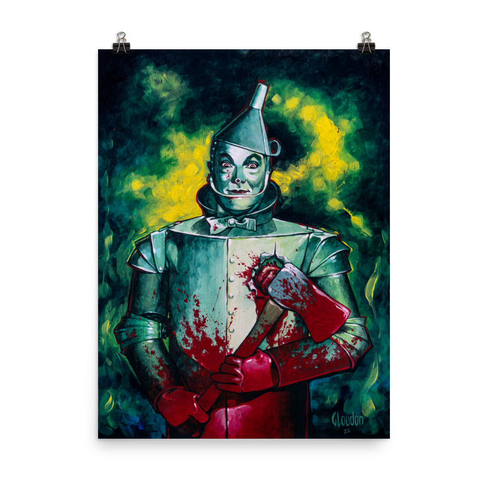 Tin Man Got a Heart 7171 Luster Poster