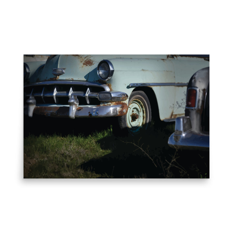 Vintage Car 6164 Luster Poster