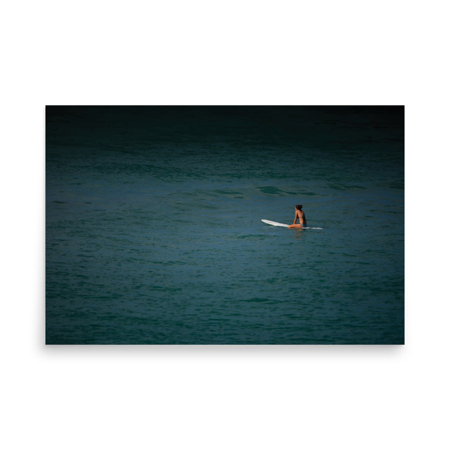 Nature Scenic Surfer 6425 Luster Poster