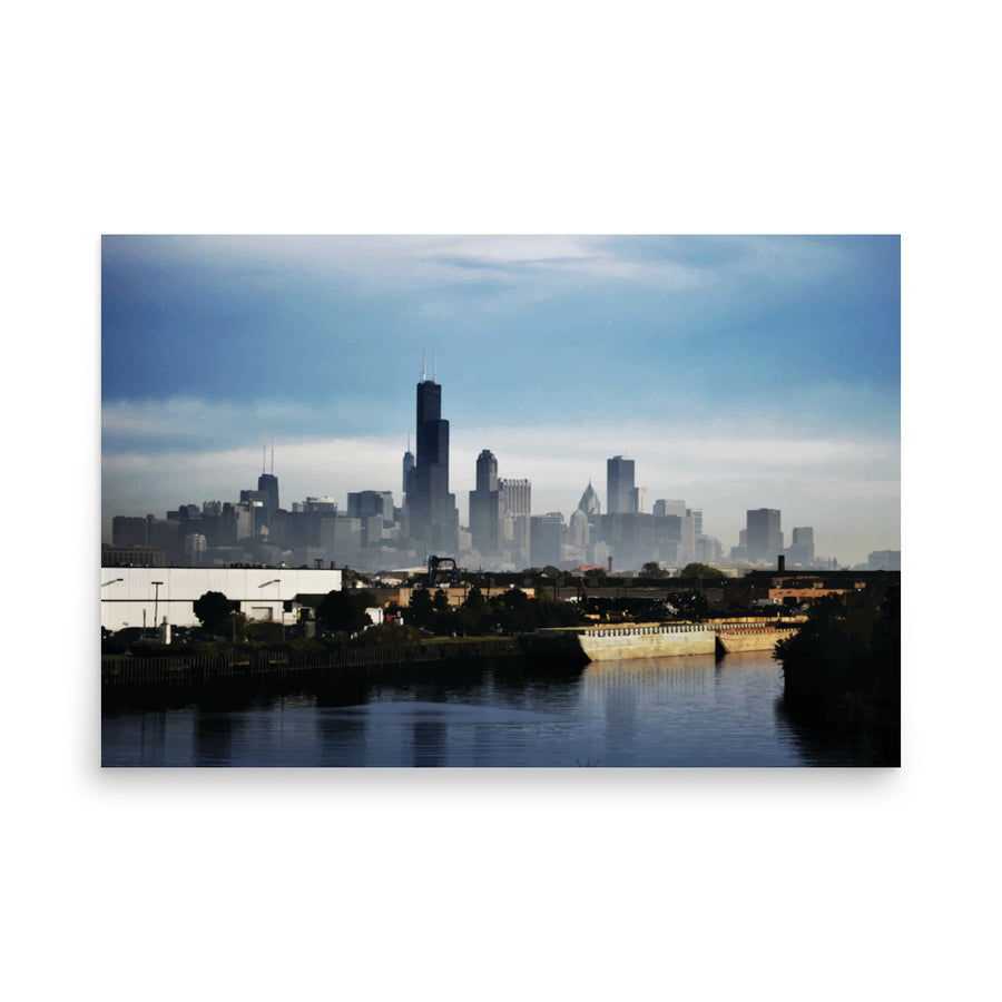 Chicago 1447 Luster Poster