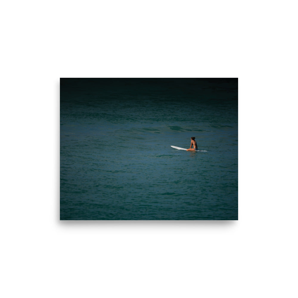 Nature Scenic Surfer 6425 Luster Poster