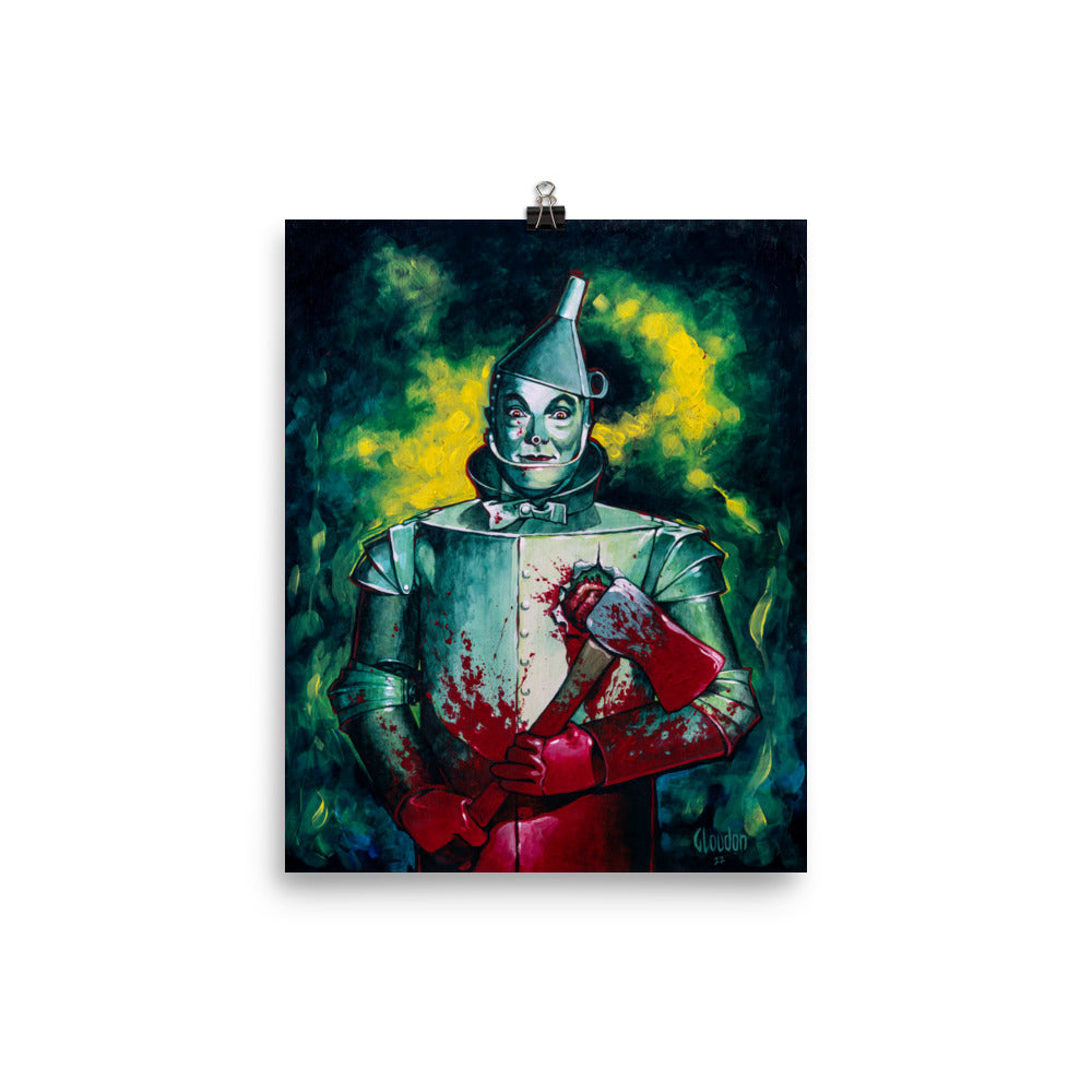 Tin Man Got a Heart 7171 Luster Poster