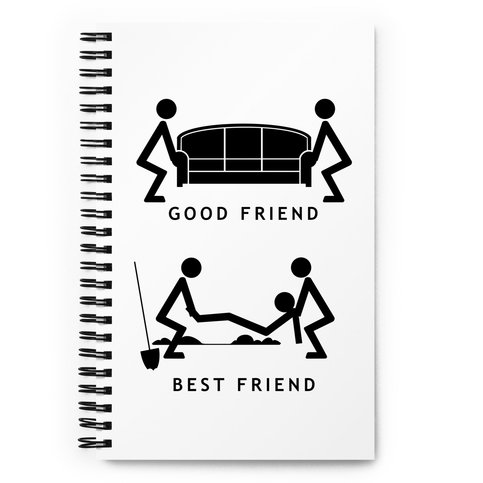 Best Friend Spiral Notebook