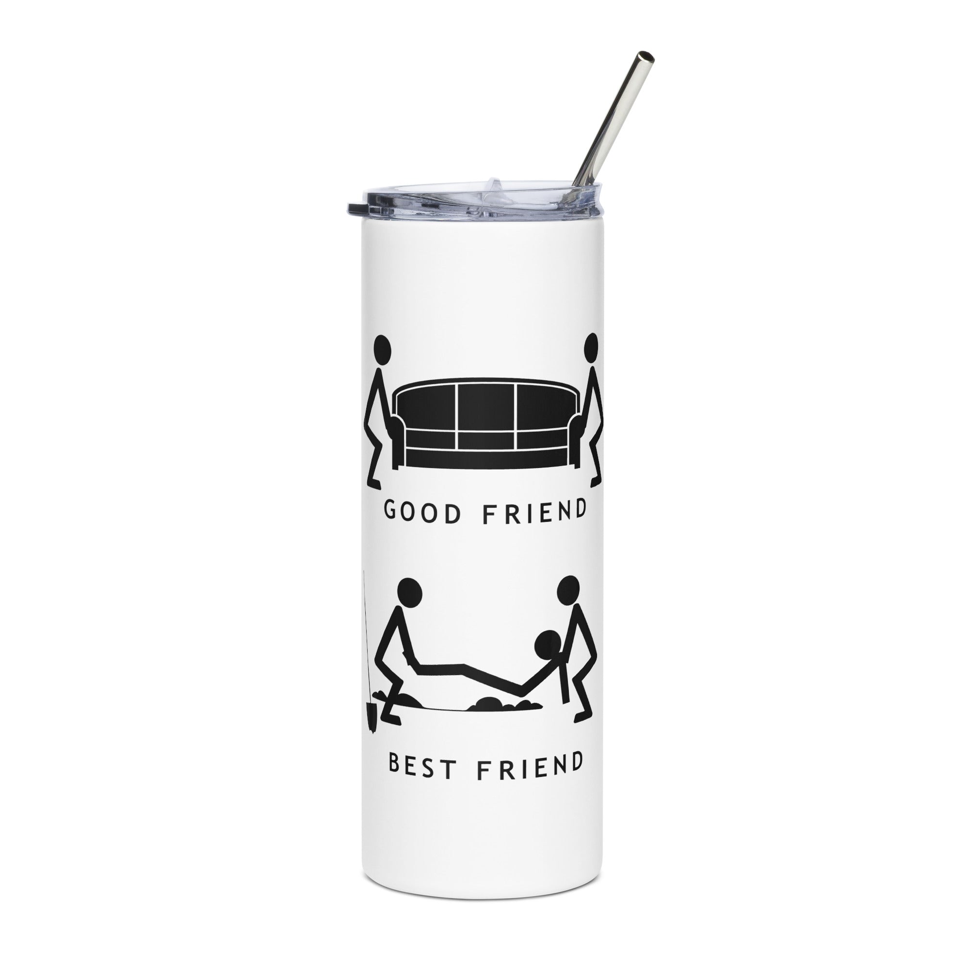 Best Friend Stainless steel tumbler