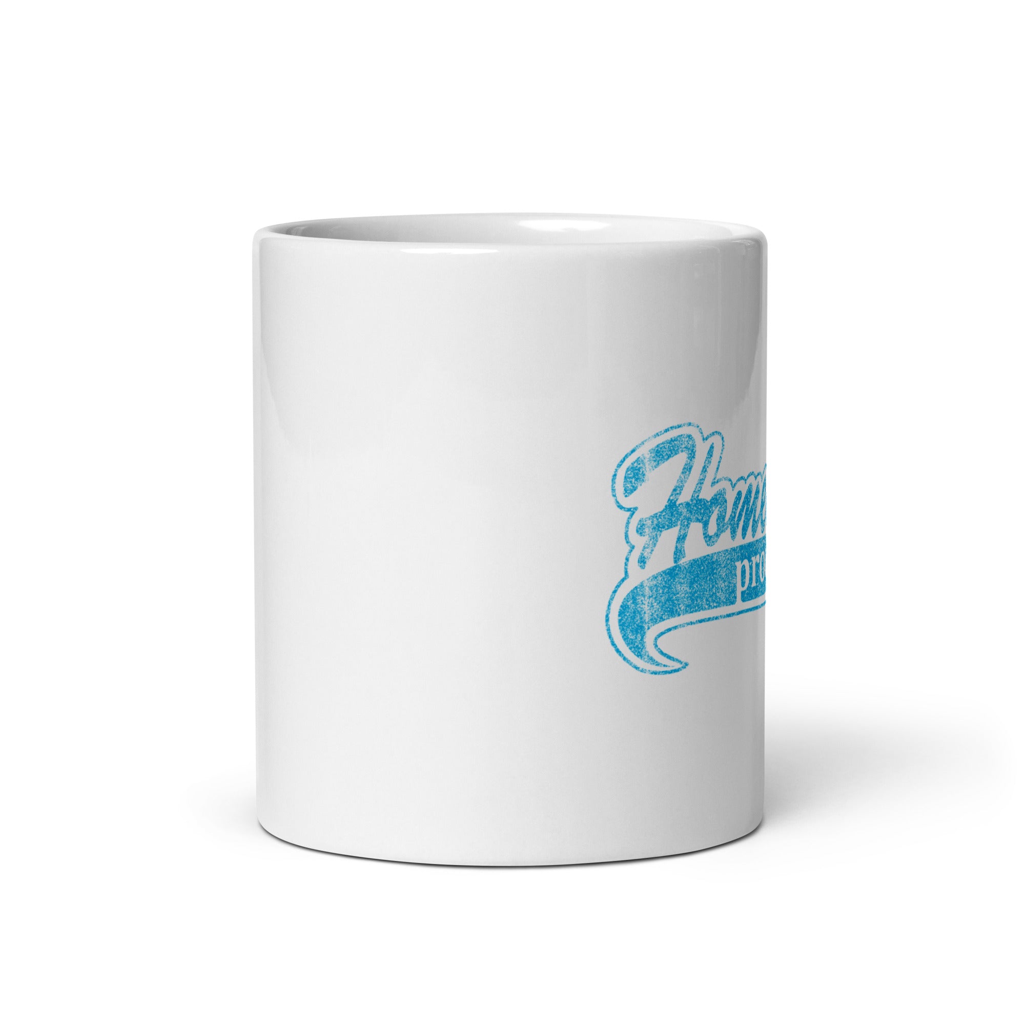 Homewood Proud Blue White glossy mug