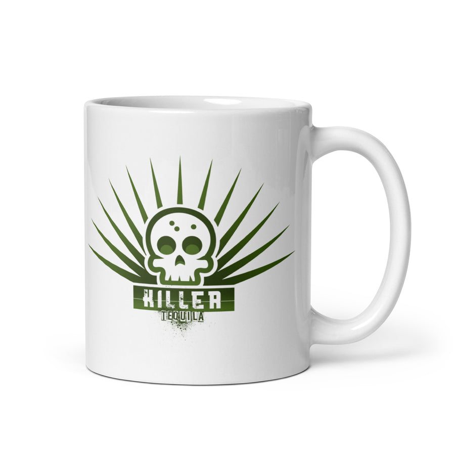 Killer Tequila White glossy mug