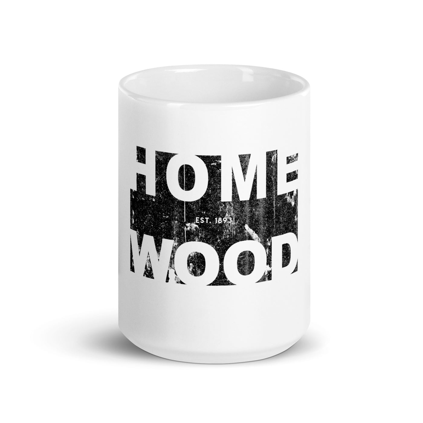 Homewood Pride Block White glossy mug