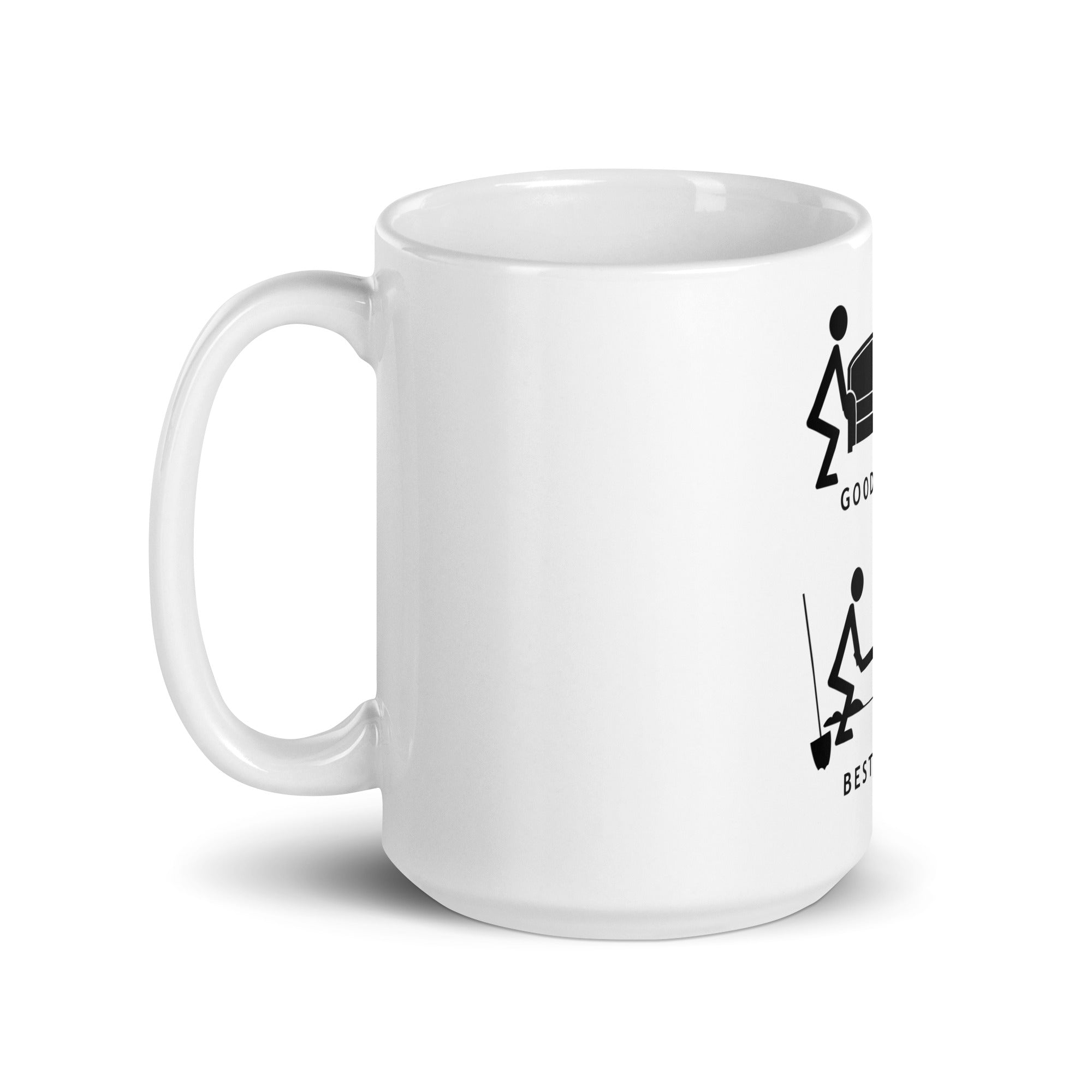 Best Friend White glossy mug