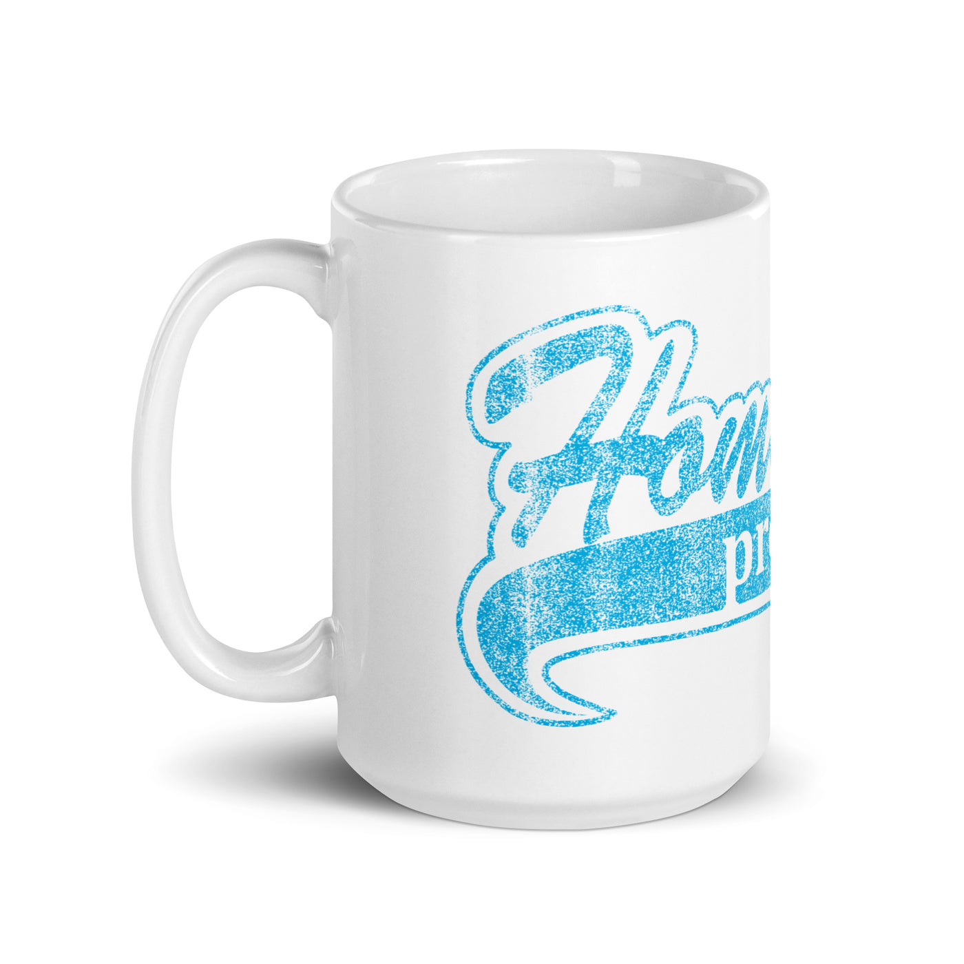 Homewood Proud Blue White glossy mug