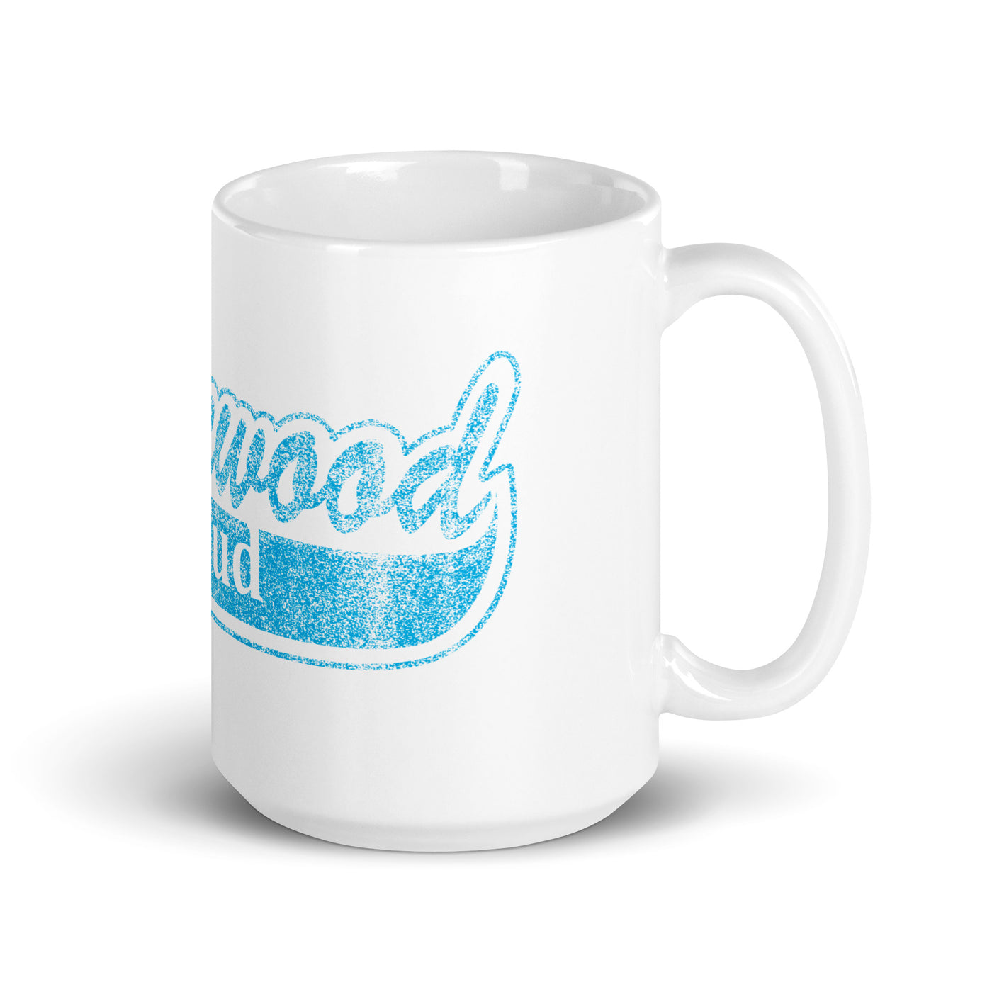 Homewood Proud Blue White glossy mug