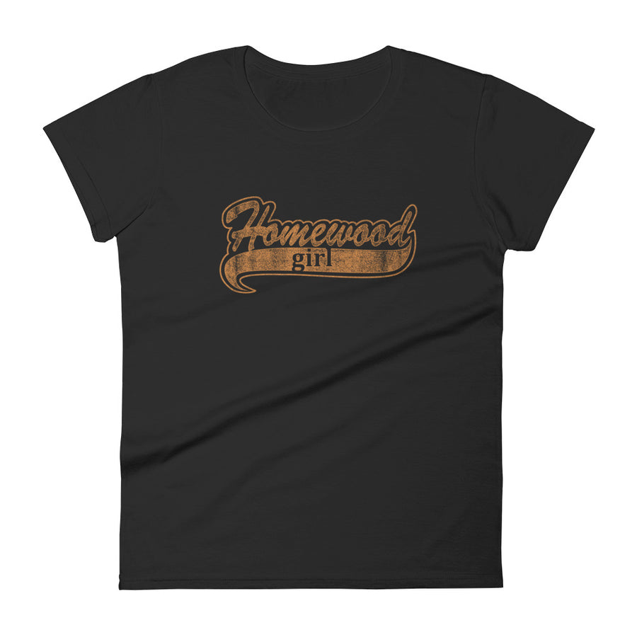 Homewood Girl Gold Women's short sleeve t-shirt