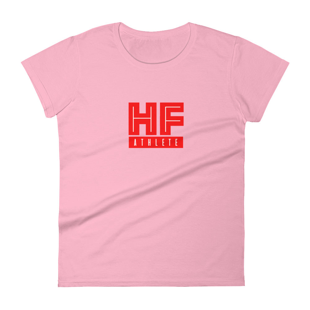 HF Athlete Block Red Women's short sleeve t-shirt