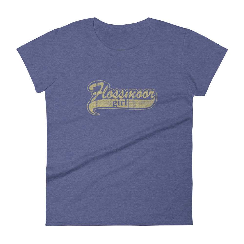 Flossmoor Girl Gold Women's short sleeve t-shirt