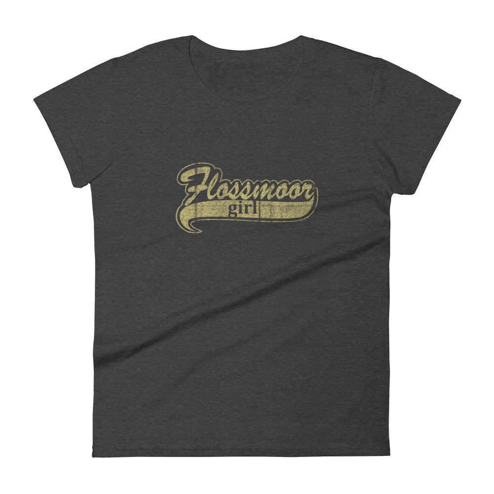 Flossmoor Girl Gold Women's short sleeve t-shirt