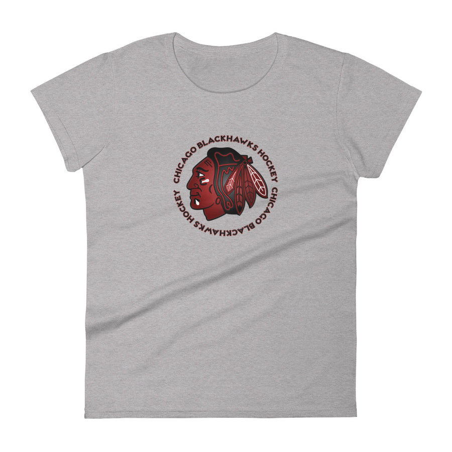 Blackhawks Logo 2 Women's short sleeve t-shirt