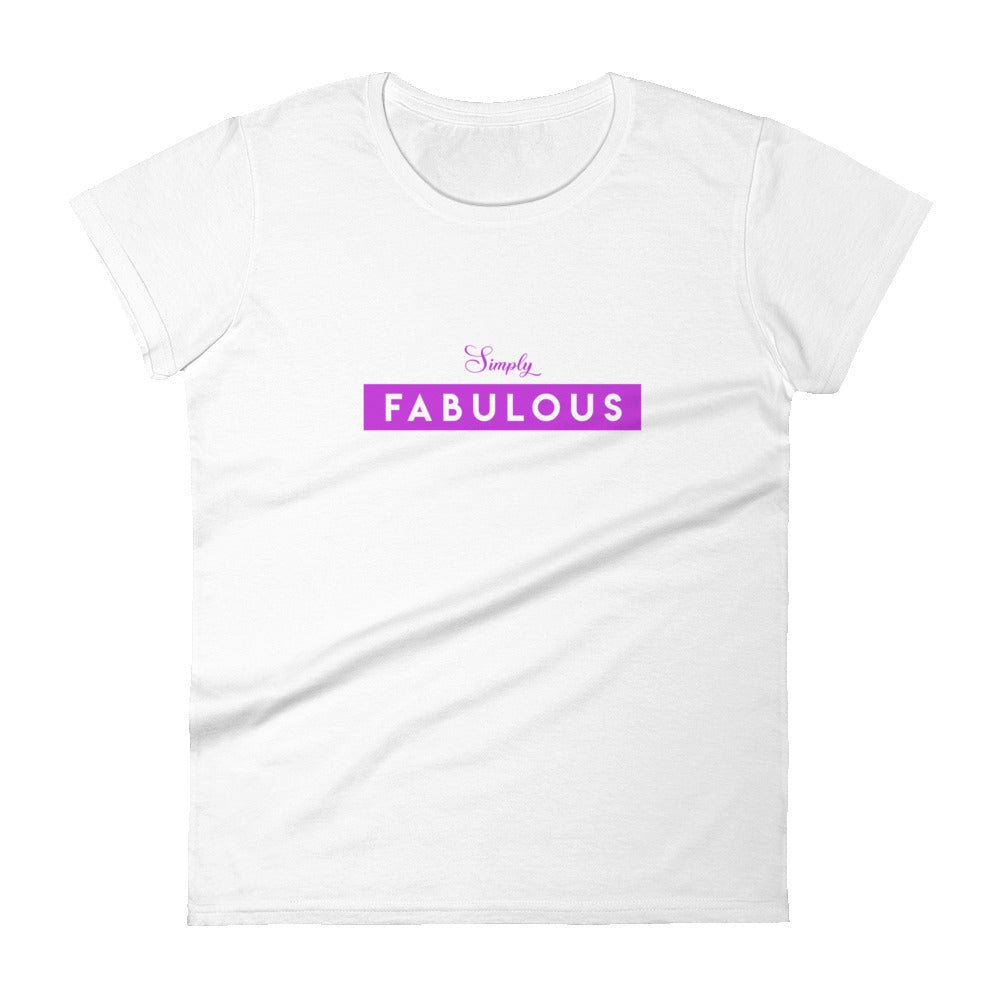 Simply Fabulous Purple Women's short sleeve t-shirt