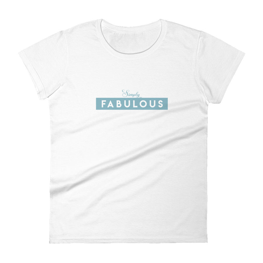 Simply Fabulous Blue Women's short sleeve t-shirt